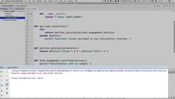 Test a computer program or algorithm : The On-success Block and Re-raising Exceptions Instructional Video