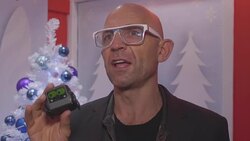 Jason Bradbury and Steven Pearson on Hamleys' top-pick toys for Christmas Stock Footage