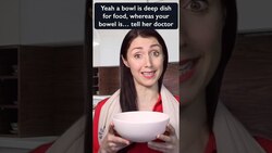 Common Pronunciation Mistakes in English - Bowl vs Bowel #shorts Instructional Video