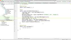 Selenium WebDriver Advanced - Industry Standard Framework - Solution - Returning Page Objects Instructional Video