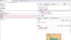 Modern Web Design with HTML5, CSS3, and JavaScript - Setting the Value of the Cascading Style Sheets (CSS) Display Property Instructional Video