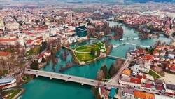 Drone Views Of Bosnia and Herzegovina Stock Footage