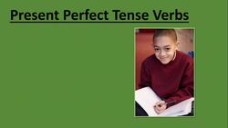 Present Perfect Tense Verbs Instructional Video