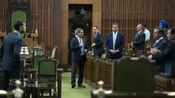 The battle for $82B coronavirus relief package News Clip