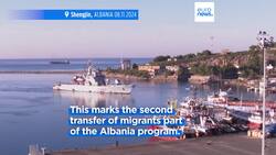 Italy sends another 8 migrants to Albania despite failing to process first group News Clip