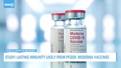 Study Says Lasting Immunity Likely From Pfizer, Moderna Vaccines News Clip