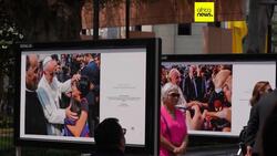 Peruvians remember Pope Francis through photo exhibition in Miraflores News Clip