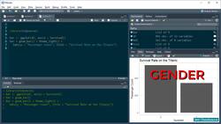 R Programming for Statistics and Data Science - Building a Bar Chart with ggplot2 Instructional Video