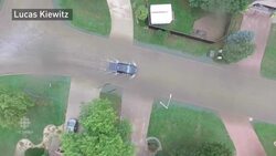 Windsor flooding drone video News Clip