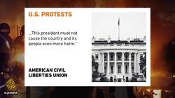 George Floyd: Protests, arrests continue in US for seventh day News Clip