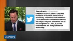 Sec. Mnuchin Says Tech Investment Curb Will Go Beyond China News Clip