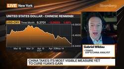 Teneo SVP & China Analyst Gabriel Wildau on Yuan, China's Economy News Clip
