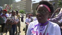 Activists protest against gender based violence  News Clip