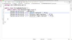 Learn Java from Scratch - A Beginner's Guide - Step 11 - Exploring New Java API - String Utility Methods Instructional Video