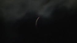CLEAN : Partial solar eclipse seen from Hong Kong's harbour News Clip
