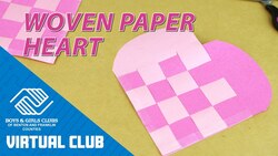 DIY Valentine's Day Craft Project: How To Make A Woven Paper Heart Instructional Video