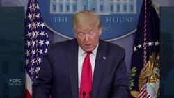 Donald Trump says he wants all places of worship to reopen News Clip