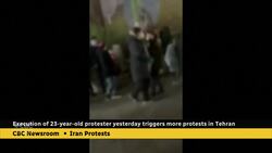 Execution of protester triggers more demonstrations in Iran News Clip