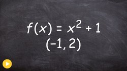 How to determine the absolute max min of a function on an open interval Instructional Video