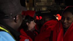 Rescued migrants arrive in Spain's Malaga News Clip