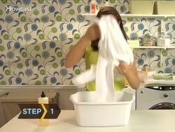 How to Launder Fabric with Red Wine Stains Instructional Video