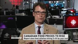 Canadian food prices to rise News Clip