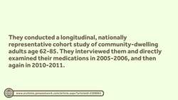 Unnecessary Supplement Use is Rising, Even Among the Elderly Instructional Video