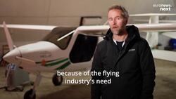 A new green pilot school in Sweden is betting big on the future of emission-free electric aviation News Clip