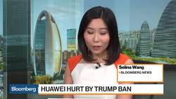 Trump Ban Biting Huawei Sales News Clip