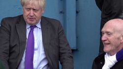 Boris Johnson meets Bury FC fans News Clip