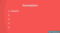 Statistics for Data Science and Business Analysis - OLS Assumptions Instructional Video