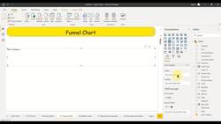 Business Intelligence with Microsoft Power BI - with Material - Creating a Funnel Chart in Power BI Instructional Video