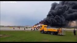 Russia Aeroflot plane fire: Death toll rises to 41, investigators say News Clip
