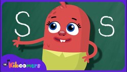 Sing the Letter S Song - THE KIBOOMERS Preschool Phonics Sounds Instructional Video