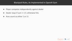 Design a computer system using tree search and reinforcement learning algorithms : Running the Blackjack Environment From the OpenAI Gym Instructional Video