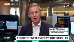 Euro Could Break Below Parity With Dollar: Nomura's Rochester News Clip