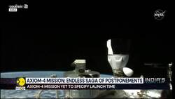 Axiom-4 mission delayed again: ISRO says Shubhanshu Shukla’s ISS flight pushed to after 22 June 2025 News Clip