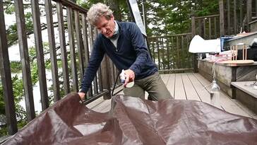 Acadia National Park - Floating Classroom: Tarp Demonstration