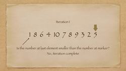 Evaluate two sorting or two search algorithms : Selection sort demonstration and complexity analysis Instructional Video