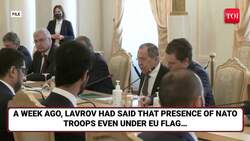 Trump Responds As Kremlin Contradicts 'Putin Won't Have Problem' Claim: 'Need To Agree On EU Troops' News Clip