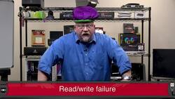 CompTIA A+ Certification 220-1001: The Total Course - Mass Storage Troubleshooting Instructional Video
