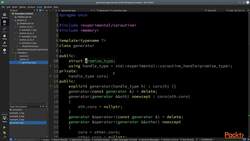 C++ 20 (2a) New Features - Generator Expressions Instructional Video