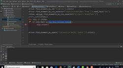 Selenium Python Automation Testing from Scratch and Frameworks - Getting the Count of Options Instructional Video