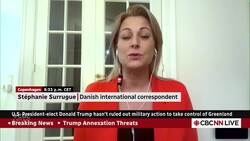 Trump will not rule out force to take Greenland News Clip