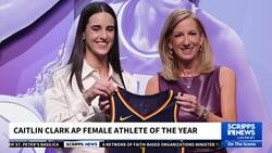 Caitlin Clark honored as AP Female Athlete of the Year following her impact on women's sports News Clip