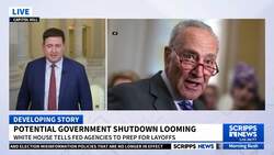 Possible government shutdown could lead to permament job losses News Clip
