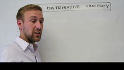 How to Distribute in Math Instructional Video