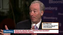Alexandria Real Estate's Marcus on Interest Rates, Drug Pricing News Clip