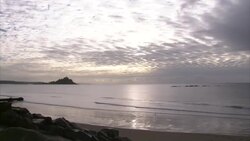 Penzance Beach Time Lapse News Clip