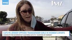 Caitlyn Jenner Opposes Transgender Girls In Women's Sports News Clip